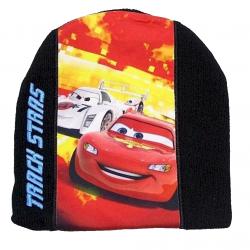 Disney Pixar's Cars 2 Boy's Track Stars Beanie Hat & Gloves Set Sz 4 7 - Black - 4 7