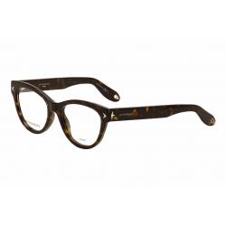 Givenchy Women's Eyeglasses GV 0012 GV/0012 Cat Eye Optical Frame - Brown - Lens 50 Bridge 18 Temple 148mm