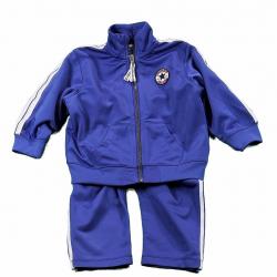 Converse Infant/Toddler Boy's Track Pant & Jacket 2 Piece Set - Blue - 2T   Toddler