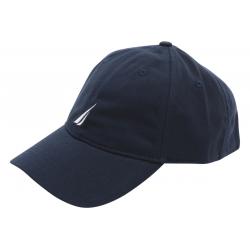 Nautica Anchor J Class Adjustable Cotton Cap Baseball Hat (One Size Fits Most) - Blue - One Size