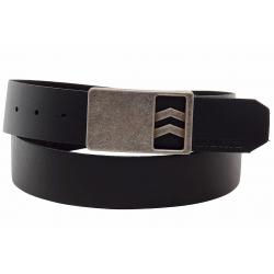 Kurtz Men's Patrick Fashion Buffalo Leather Belt - Black - 36