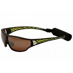 Adidas Tycane Pro S A190 A/190 Wrap Sunglasses - Black Lime/Polar. Orange 6051 - Lens 69 Bridge 6 Temple 125mm