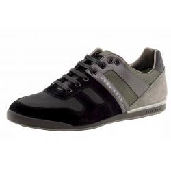 Hugo Boss Men's Akeen Clean Sneakers Shoes - Grey - 12