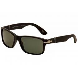 Persol Men's 3154S 3154/S Sunglasses - Matte Black/Gunmetal/Green Polarized   1042/58 - Lens 58 Bridge 16 Temple 145mm