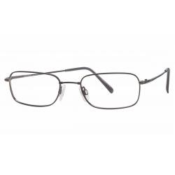 Aristar by Charmant Men's Eyeglasses AR6022 AR/6022 Full Rim Optical Frame - Grey - Lens 53 Bridge 19 Temple 145mm