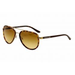 Michael Kors Women's Playa Norte MK5006 MK/5006 Pilot Sunglasses - Tortoise Gold/Warm Brown Flash   1034/2L - Lens 57 Bridge 16 Temple 135mm