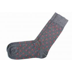 Hugo Boss Men's RS Design Polka Dot Fashion Socks Sz: 7 13 (One Size) - Medium Grey   031 - One Size