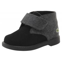 Lacoste Toddler Boy's Sherbrook 416 1 Suede Chukka Boots Shoes - Black - 6 M US Toddler