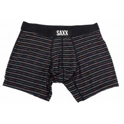 Saxx Men's Vibe Everyday Modern Fit Boxer Underwear - Gradient Stripe - Medium