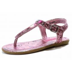 Hello Kitty Girl's HK Lil Shimmer FE8080 Fashion Sandal Shoes - Pink - 7   Toddler