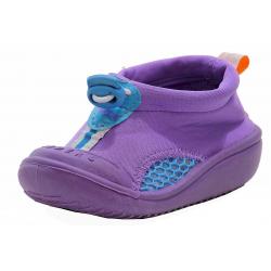 Skidders Girl's XY88 Skidproof Sun Grip Water Shoes - Purple - 8; Fits 24 Months