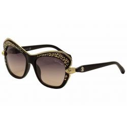 Roberto Cavalli Women's Taygeta 981S 981/S Cat Eye Sunglasses - Black - Lens 56 Bridge 17 Temple 130mm