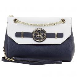 Guess Women's Katlin Convertible Crossbody Handbag - Blue - 10.5 x 7.25 x 4.25