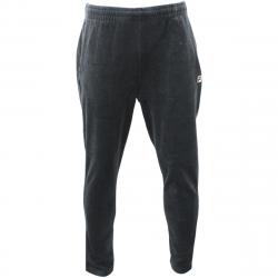 Fila Men's Velour Slim Fit Sport Gym Pant - Black Heather/Black - XXX Large