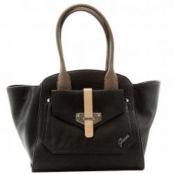 Guess Women's Quinn Privy Tote Handbag - Black - 11.5 x 18.5 x 6.5 In