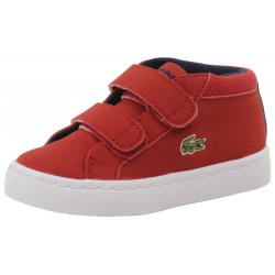 Lacoste Toddler Boy's Straightset Chukka 416 1 Sneakers Shoes - Red - 5 M US Toddler