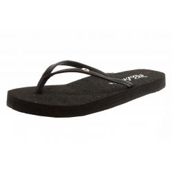 Cobian Women's Nias Bounce Flip Flops Sandals Shoes - Black - 6 B(M) US