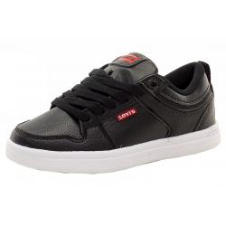 Levi's Boy's Preston Fashion Sneakers Shoes - Black - 9 M US Toddler