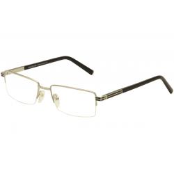 Charriol Men's Eyeglasses PC7506 PC/7506 Half Rim Optical Frame - Silver - Lens 56 Bridge 18 Temple 140mm
