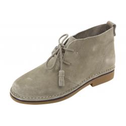 Hush Puppies Women's Cyra Catelyn Suede Ankle Boots Shoes - Beige - 8 B(M) US