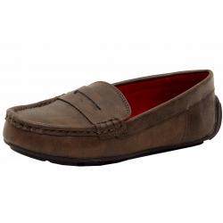 Ben Sherman Boy's Marlow Fashion Slip On Penny Loafers Shoes - Brown - 2.5 M US Little Kid
