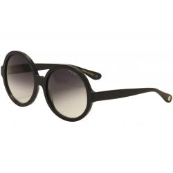 Velvet Eyewear Women's Liz V002BK05 Fashion Round Sunglasses - Black - Lens 56 Bridge 18 Temple 140mm