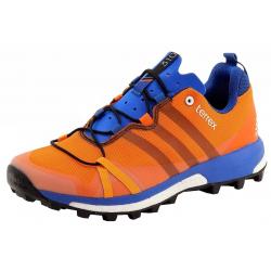 Adidas Men's Terrex Agravic Trail Running Sneakers Shoes - Orange - 8 D(M) US