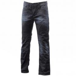 Buffalo By David Bitton Men's Evan Slim Fit Jeans - Crinkled & Dark Blue - 38W x 32L