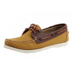 Island Surf Men's Dixon Fashion Loafers Shoes - Parchment/Brown - 10.5 D(M) US