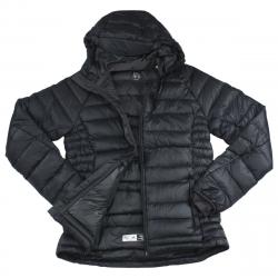 Adidas Women's Frost Climaheat Down Hooded Winter Jacket - Black - Medium