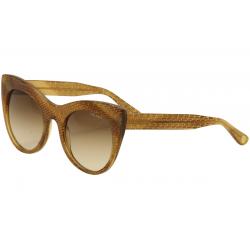 Velvet Women's Michelle V025 V/025 Fashion Cat Eye Sunglasses - Gold - Lens 49 Bridge 21 Temple 140mm