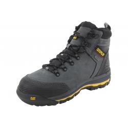 Caterpillar Men's Munising 6 In WP CT Waterproof Composite Toe Work Boots Shoes - Grey - 10 D(M) US