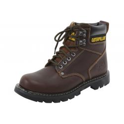 Caterpillar Men's Second Shift Slip Resistant Work Boots Shoes - Tan - 12 D(M) US