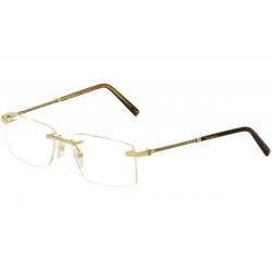 Charriol Men's Eyeglasses PC7504 PC/7504 Rimless Optical Frame - Gold - Lens 56 Bridge 18 Temple 140mm