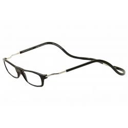 Clic Reader Eyeglasses Original XXL Expandable Magnetic Reading Glasses Frame - Black - Adjustable