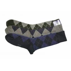 Polo Ralph Lauren Men's 3 Pair Argyle Dress Socks - Assorted - 10 13 Fits 6 12.5