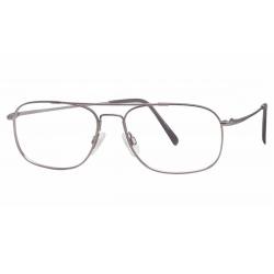 Aristar by Charmant Men's Eyeglasses AR6021 AR/6021 Full Rim Optical Frame - Grey - Lens 55 Bridge 16 Temple 145mm