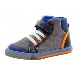 See Kai Run Toddler Boy's Dane High Top Sneakers Shoes - Grey - 4 M US Toddler