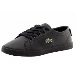 Lacoste Boy's Marcel Lace Up Fashion Sneakers Shoes - Black - 13   Little Kid