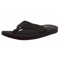 Cobian Men's Floater Fashion Flip Flop Sandal Shoes - Black - 12 D(M) US