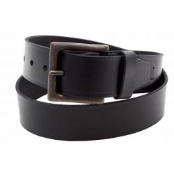 Timberland Men's Oil Tan Leather Belt - Black - 36
