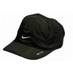 Nike Dri Fit Baseball Cap Embroidered Logo Hat - Black - 4/7