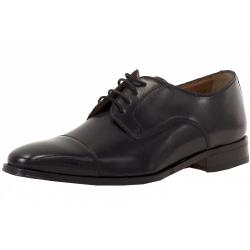Florsheim Men's Classico Cap OX Leather Oxfords Shoes - Black - 11.5 D(M) US
