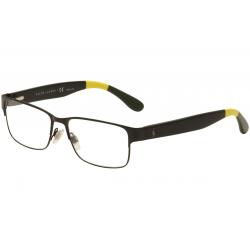 Polo Ralph Lauren Men's Eyeglasses PH1160 PH/1160 Full Rim Optical Frame - Black - Lens 54 Bridge 16 Temple 145mm