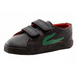 Lacoste Toddler Boy's Marcel CLC Fashion Sneakers Shoes - Black - 4   Toddler