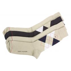 Tommy Hilfiger Men's 4 Pairs Argyle Trouser Dress Crew Socks Sz: 7 12 (One Size) - Brown - 7 12 (One Size)
