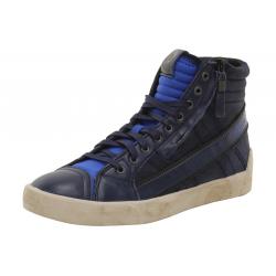 Diesel Men's D String Plus High Top Sneakers Shoes - Blue - 8 D(M) US