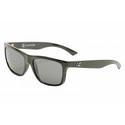 Kaenon Clarke 028 Polarized Fashion Sunglasses - Black/G12 Grey Polarized - Lens 56 Bridge 19 Temple 139mm