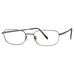 Aristar By Charmant Men's Eyeglasses AR6750 AR/6750 Full Rim Optical Frame - Dark Brown   564 - Lens 54 Bridge 18 Temple 145mm