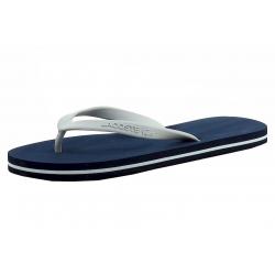Lacoste Women's Ancelle Slide 116 Fashion Flip Flop Sandals Shoes - Navy/Light Blue - 9